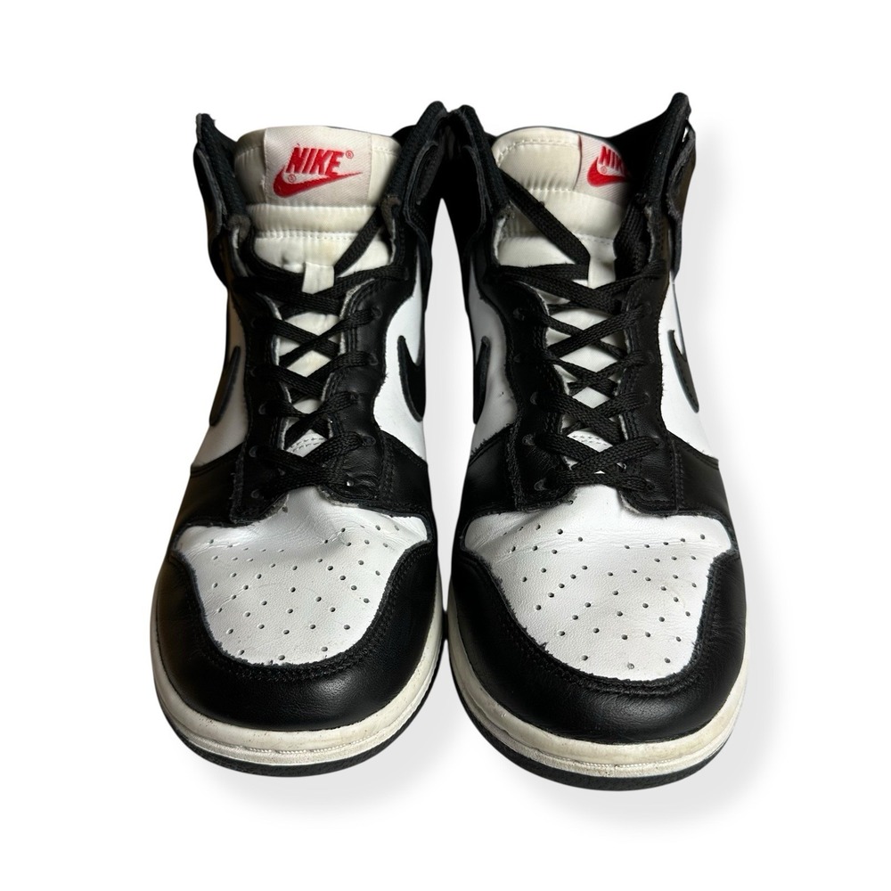 Nike Dunk High Panda‎ Sneakers Women's Size 8 White/Black DD1869 103 - Picture 3 of 13